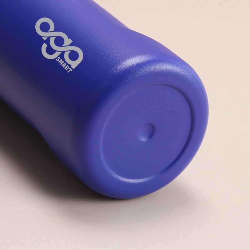 20 Oz Water Bottle with Leak Proof Lid, Carry On and Push Button | Insulated Stainless Steel Vacuum Bottle | One-handed Operation Travel Water Bottle for Gym & Sports